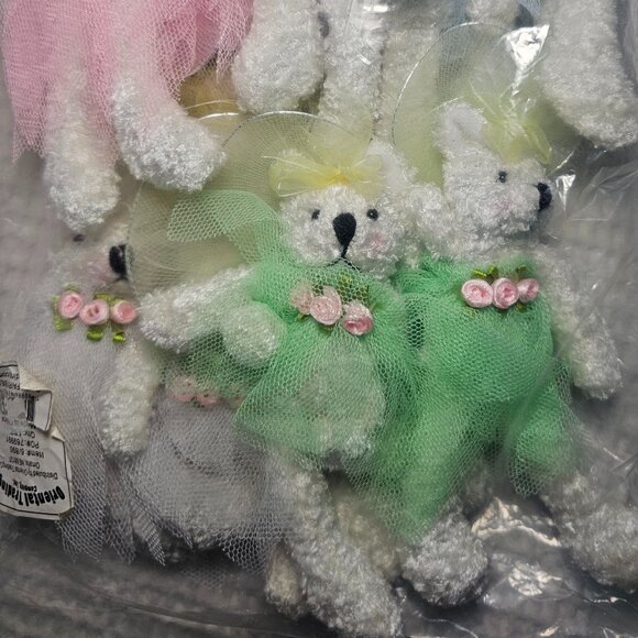 Sealed Lot of 12 Plush Fairy Bears distributed by Oriental Trading Co. - Picture 3 of 14